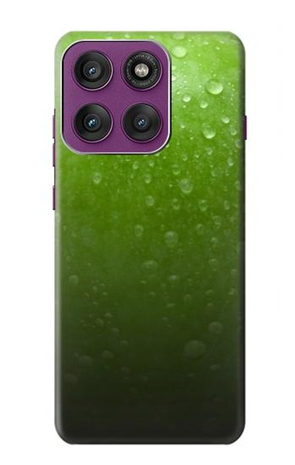 S2475 緑リンゴ Green Apple Texture Seamless Motorola Edge 60 Pro バックケース、フリップケース・カバー