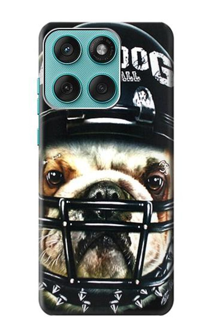 S0098 ブルドッグアメリカンフットボール Bulldog American Football Motorola Edge 60 Fusion バックケース、フリップケース・カバー
