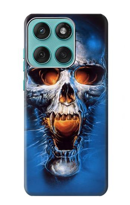 S1462 ヴァンパイア 吸血鬼 スカル Vampire Skull Motorola Edge 60 Fusion バックケース、フリップケース・カバー