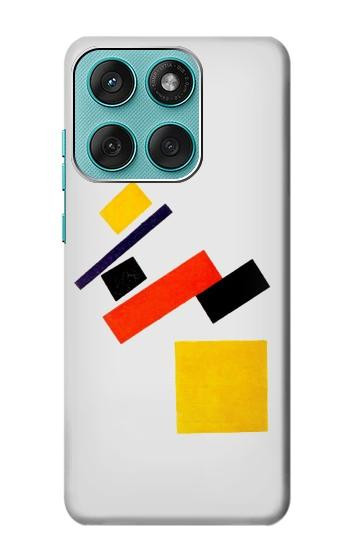 S1958 マレーヴィッチ・スーパーマレーミズム Malevich Suprematism Motorola Edge 60 Fusion バックケース、フリップケース・カバー