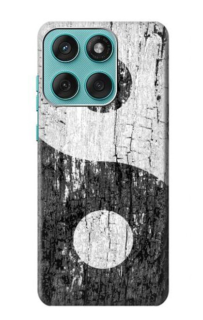 S2489 陰陽木グラフィックプリント Yin Yang Wood Graphic Printed Motorola Edge 60 Fusion バックケース、フリップケース・カバー