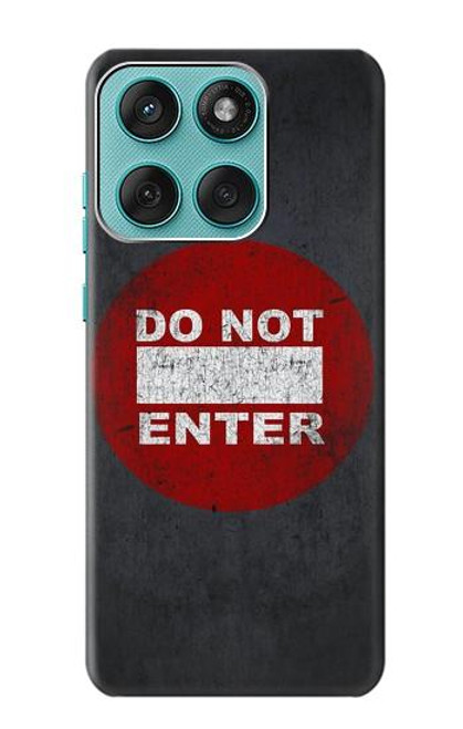 S3683 立入禁止 Do Not Enter Motorola Edge 60 Fusion バックケース、フリップケース・カバー