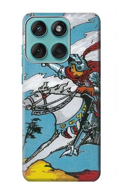 S3731 タロットカード剣の騎士 Tarot Card Knight of Swords Motorola Edge 60 Fusion バックケース、フリップケース・カバー
