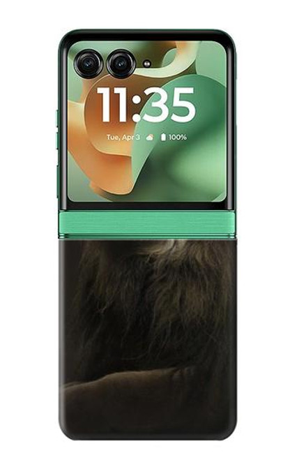 S0472 ライオン Lion Motorola Razr 60, Razr 2025 バックケース、フリップケース・カバー