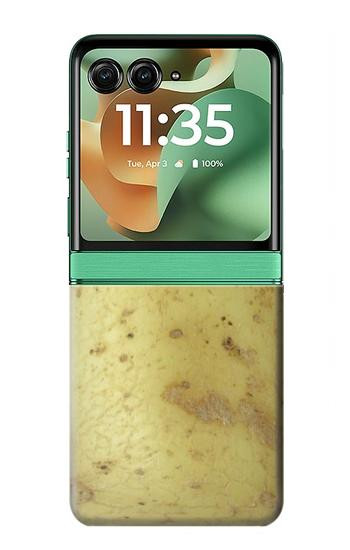 S0814 ポテト Potato Motorola Razr 70+,60+, Razr+ (2026, 2025, 2024) バックケース、フリップケース・カバー