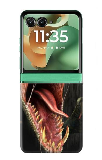 S0923 - 恐竜 - T-Rex Dinosaur Motorola Razr 60, Razr 2025 バックケース、フリップケース・カバー