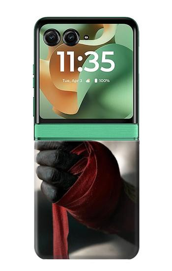 S1252 ボクシングファイター Boxing Fighter Motorola Razr 70+,60+, Razr+ (2026, 2025, 2024) バックケース、フリップケース・カバー