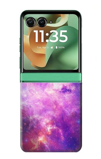 S2207 天の川銀河 Milky Way Galaxy Motorola Razr 60, Razr 2025 バックケース、フリップケース・カバー