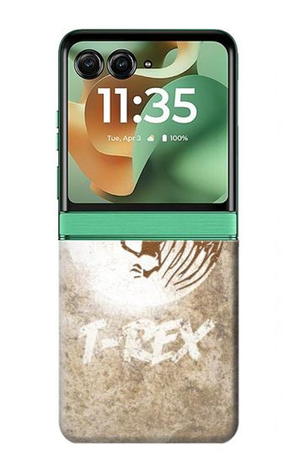 S2372 -ジュラ紀の化石 - T-Rex Jurassic Fossil Motorola Razr 60, Razr 2025 バックケース、フリップケース・カバー