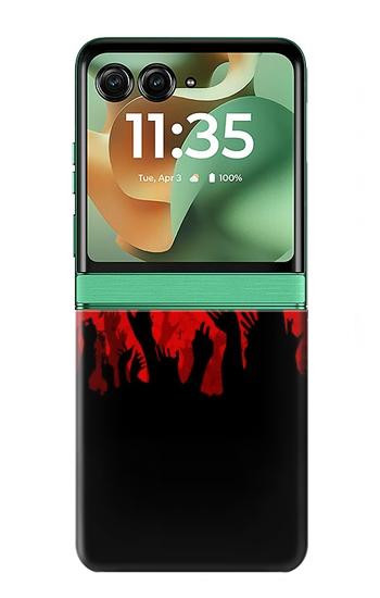 S2458 ゾンビの手 Zombie Hands Motorola Razr 70+,60+, Razr+ (2026, 2025, 2024) バックケース、フリップケース・カバー