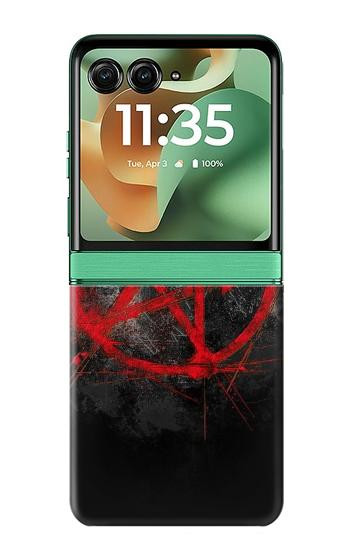S2557 五芒星 Pentagram Motorola Razr 60, Razr 2025 バックケース、フリップケース・カバー