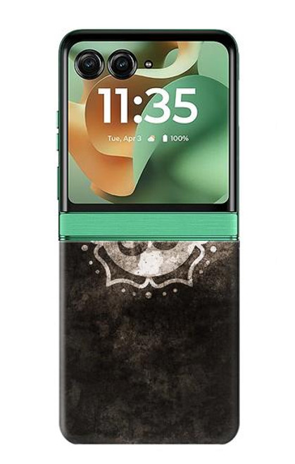 S2902 ヨガナマステオムシンボル Yoga Namaste Om Symbol Motorola Razr 60, Razr 2025 バックケース、フリップケース・カバー