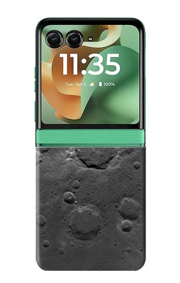 S2946 月面 Moon Surface Motorola Razr 70+,60+, Razr+ (2026, 2025, 2024) バックケース、フリップケース・カバー
