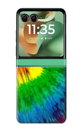 S3422 タイダイ Tie Dye Motorola Razr 70+,60+, Razr+ (2026, 2025, 2024) バックケース、フリップケース・カバー