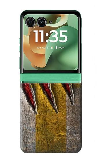 S3603 ウルヴァリンクロースラッシュ Wolverine Claw Slash Motorola Razr 70+,60+, Razr+ (2026, 2025, 2024) バックケース、フリップケース・カバー