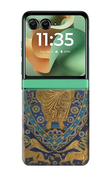 S3620 ブックカバーキリスト Book Cover Christ Majesty Motorola Razr 60, Razr 2025 バックケース、フリップケース・カバー