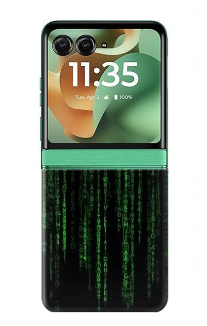S3668 バイナリコード Binary Code Motorola Razr 60, Razr 2025 バックケース、フリップケース・カバー