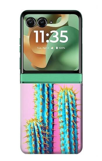 S3673 カクタス Cactus Motorola Razr 70+,60+, Razr+ (2026, 2025, 2024) バックケース、フリップケース・カバー