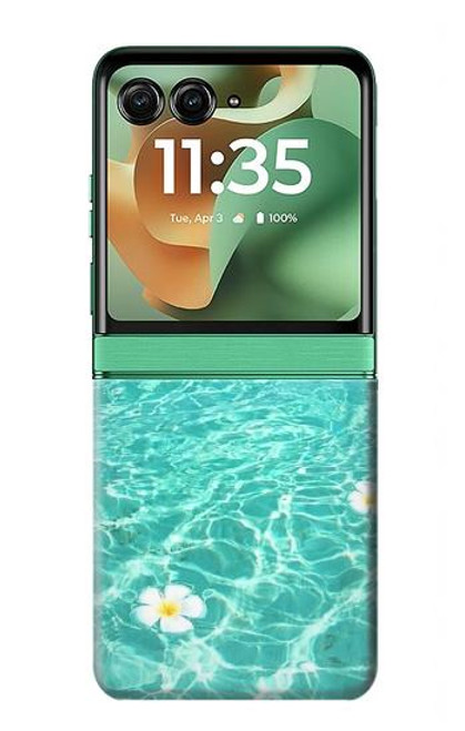 S3720 サマーオーシャンビーチ Summer Ocean Beach Motorola Razr 60, Razr 2025 バックケース、フリップケース・カバー