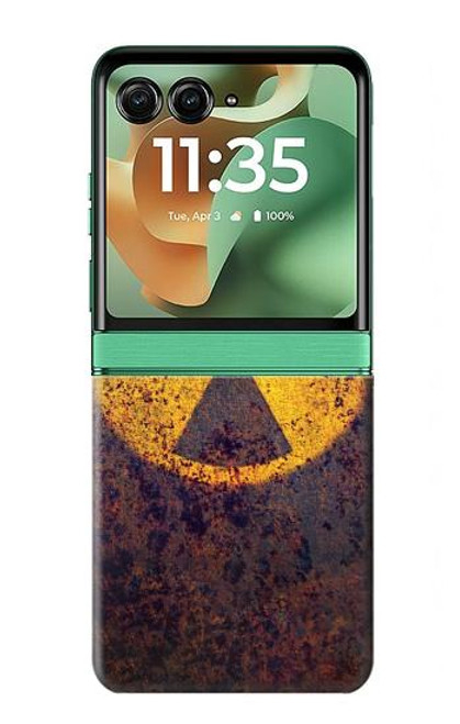 S3892 核の危険 Nuclear Hazard Motorola Razr 60, Razr 2025 バックケース、フリップケース・カバー
