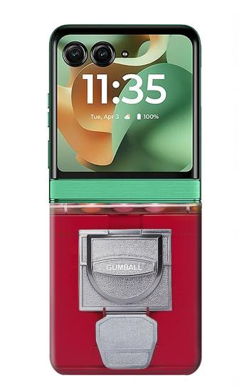 S3938 ガムボール カプセル ゲームのグラフィック Gumball Capsule Game Graphic Motorola Razr 70+,60+, Razr+ (2026, 2025, 2024) バックケース、フリップケース・カバー