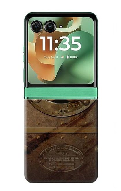 S3948 サメの歯の涙跡深海 Shark Teeth Tear Mark Deep Sea Motorola Razr 60, Razr 2025 バックケース、フリップケース・カバー