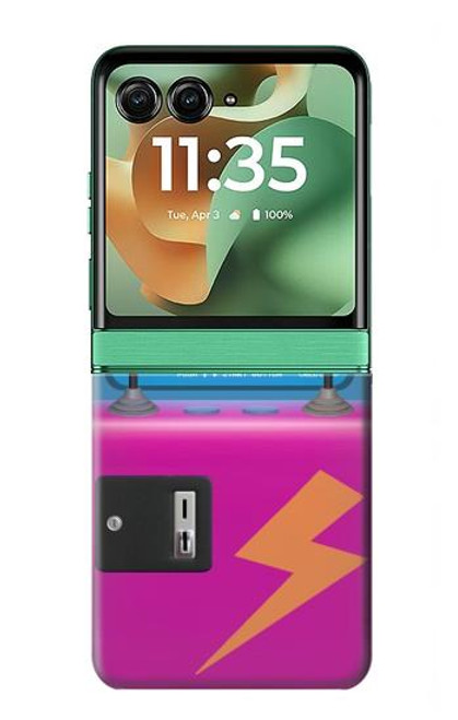 S3961 アーケード キャビネット レトロ マシン Arcade Cabinet Retro Machine Motorola Razr 60, Razr 2025 バックケース、フリップケース・カバー