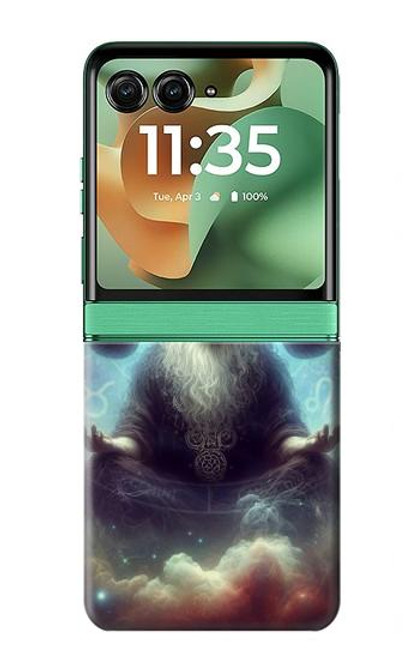S4002 神秘的な星座 牡羊座 Mystical Zodiac Aries Motorola Razr 60, Razr 2025 バックケース、フリップケース・カバー