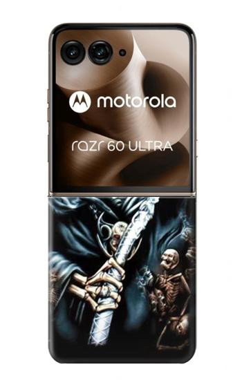 S0295 死神 Grim Reaper Motorola Razr 70 Ultra, 60 Ultra, 50 Ultra, Ultra 2026, Ultra 2025 バックケース、フリップケース・カバー