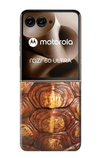 S0579 カメの甲羅 Turtle Carapace Motorola Razr 70 Ultra, 60 Ultra, 50 Ultra, Ultra 2026, Ultra 2025 バックケース、フリップケース・カバー