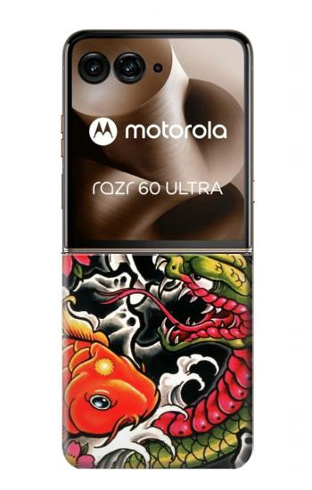 S0605 ヤクザタトゥー Yakuza Tattoo Motorola Razr 60 Ultra, Razr Ultra 2025 バックケース、フリップケース・カバー