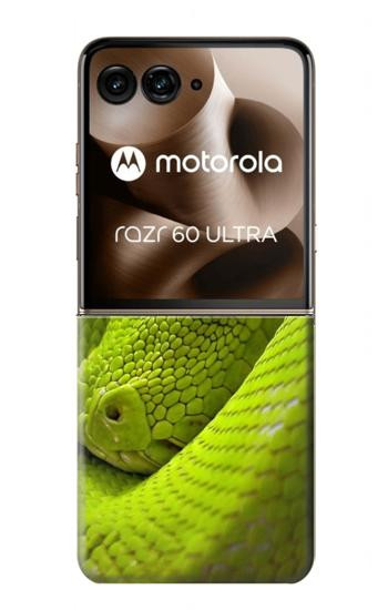 S0785 グリーンスネーク Green Snake Motorola Razr 60 Ultra, Razr Ultra 2025 バックケース、フリップケース・カバー