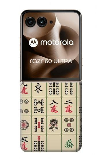 S0802 麻雀 Mahjong Motorola Razr 70 Ultra, 60 Ultra, 50 Ultra, Ultra 2026, Ultra 2025 バックケース、フリップケース・カバー