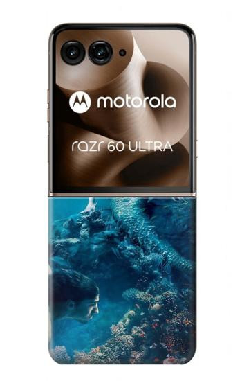S0899 マーメイド Mermaid Motorola Razr 70 Ultra, 60 Ultra, 50 Ultra, Ultra 2026, Ultra 2025 バックケース、フリップケース・カバー
