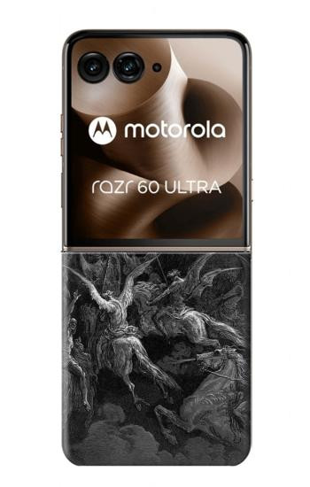 S1026 ギュスターヴ・ドレ 失楽園 Gustave Dore Paradise Lost Motorola Razr 60 Ultra, Razr Ultra 2025 バックケース、フリップケース・カバー