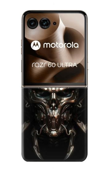 S1027 メタルスカル Hardcore Metal Skull Motorola Razr 60 Ultra, Razr Ultra 2025 バックケース、フリップケース・カバー