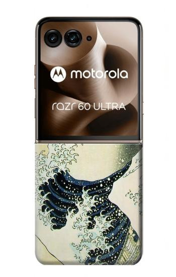 S1040 北斎 神奈川沖浪裏 Katsushika Hokusai The Great Wave of Kanagawa Motorola Razr 70 Ultra, 60 Ultra, 50 Ultra, Ultra 2026, Ultra 2025 バックケース、フリップケース・カバー
