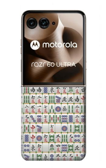 S1051 麻雀 Mahjong Motorola Razr 70 Ultra, 60 Ultra, 50 Ultra, Ultra 2026, Ultra 2025 バックケース、フリップケース・カバー