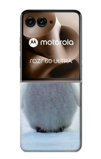 S1075 ペンギン アイス Penguin Ice Motorola Razr 70 Ultra, 60 Ultra, 50 Ultra, Ultra 2026, Ultra 2025 バックケース、フリップケース・カバー