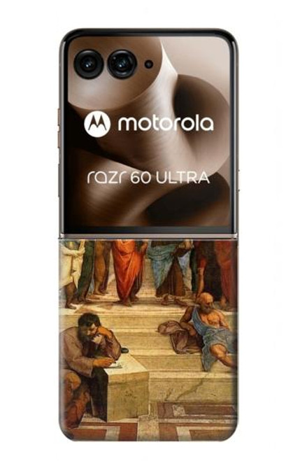S1086 アテネのラファエルの学校  Raphael's School of Athens Motorola Razr 60 Ultra, Razr Ultra 2025 バックケース、フリップケース・カバー