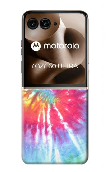 S1697 絞り染め カラフルなグラフィックプリント Tie Dye Colorful Graphic Printed Motorola Razr 70 Ultra, 60 Ultra, 50 Ultra, Ultra 2026, Ultra 2025 バックケース、フリップケース・カバー