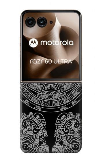 S1838 マヤパターン Mayan Pattern Motorola Razr 70 Ultra, 60 Ultra, 50 Ultra, Ultra 2026, Ultra 2025 バックケース、フリップケース・カバー
