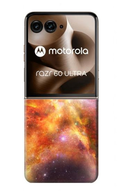 S1963 星雲スペース Nebula Rainbow Space Motorola Razr 60 Ultra, Razr Ultra 2025 バックケース、フリップケース・カバー