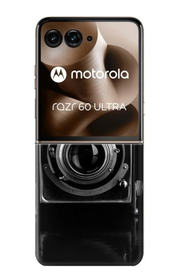 S1979 ヴィンテージカメラ Vintage Camera Motorola Razr 70 Ultra, 60 Ultra, 50 Ultra, Ultra 2026, Ultra 2025 バックケース、フリップケース・カバー