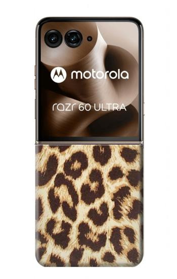 S2204 ヒョウ柄グラフィックプリント Leopard Pattern Graphic Printed Motorola Razr 70 Ultra, 60 Ultra, 50 Ultra, Ultra 2026, Ultra 2025 バックケース、フリップケース・カバー