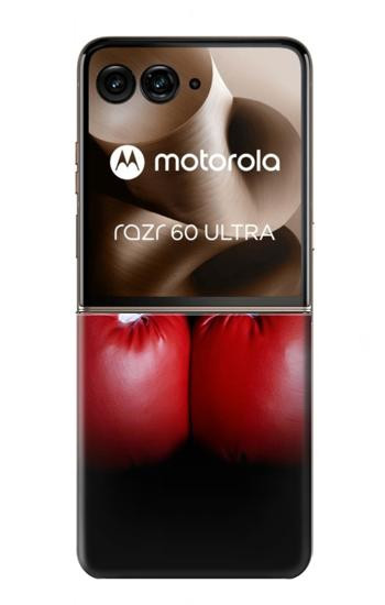 S2261 ボクシンググローブ黒スーツビジネスマン Businessman In Black Suit With Boxing Gloves Motorola Razr 70 Ultra, 60 Ultra, 50 Ultra, Ultra 2026, Ultra 2025 バックケース、フリップケース・カバー