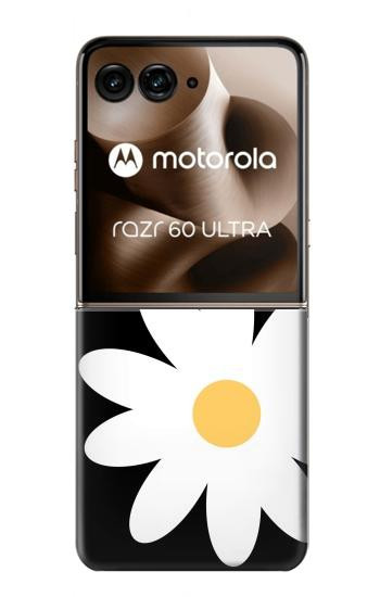 S2315 デイジー白い花 Daisy White Flowers Motorola Razr 70 Ultra, 60 Ultra, 50 Ultra, Ultra 2026, Ultra 2025 バックケース、フリップケース・カバー