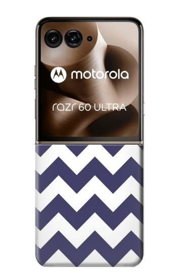 S2345 紺のシェブロンジグザグパターン Navy Blue Shavron Zig Zag Pattern Motorola Razr 70 Ultra, 60 Ultra, 50 Ultra, Ultra 2026, Ultra 2025 バックケース、フリップケース・カバー