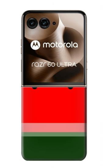 S2403 スイカ Watermelon Motorola Razr 70 Ultra, 60 Ultra, 50 Ultra, Ultra 2026, Ultra 2025 バックケース、フリップケース・カバー