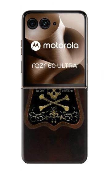 S2649 ヴィンテージポイズンガラスびん Unfiltered Poison Vintage Glass Bottle Motorola Razr 70 Ultra, 60 Ultra, 50 Ultra, Ultra 2026, Ultra 2025 バックケース、フリップケース・カバー